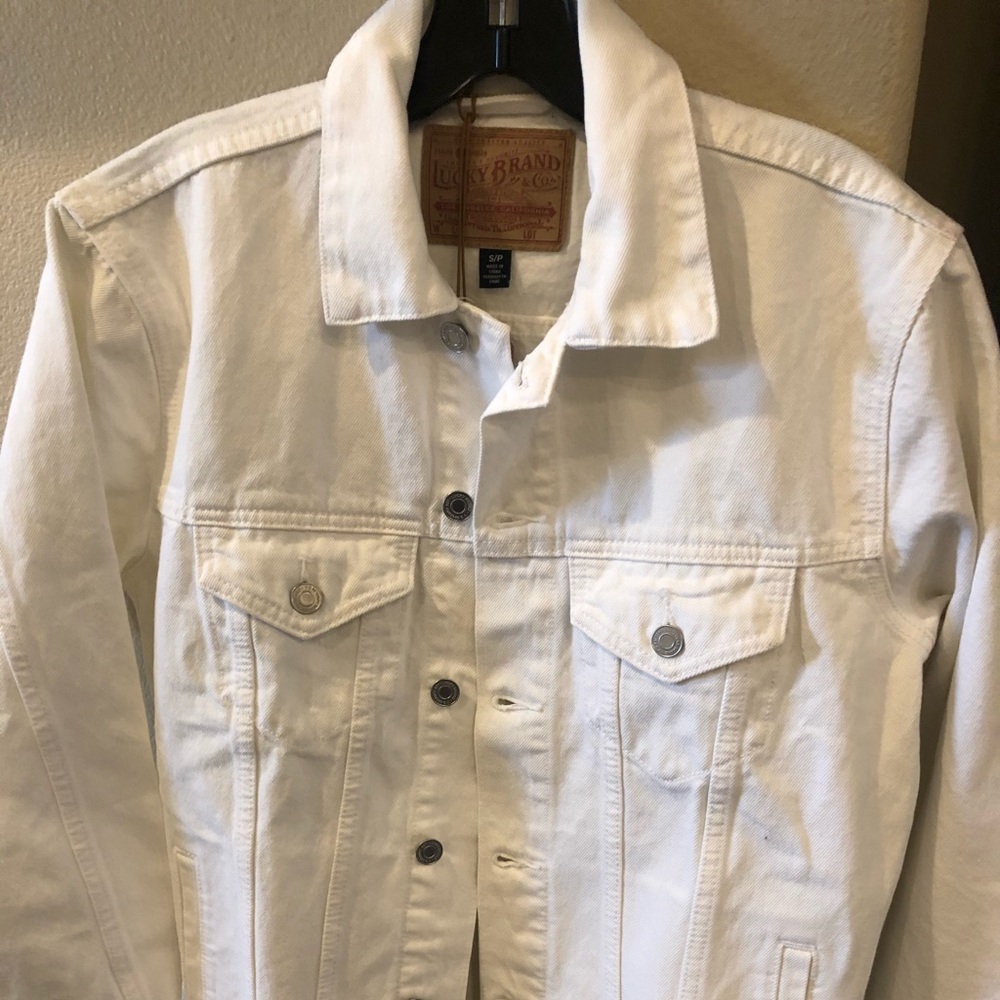 LUCKY BRAND Denim Jacket White